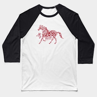 CHINESE ZODIAC HORSE Baseball T-Shirt